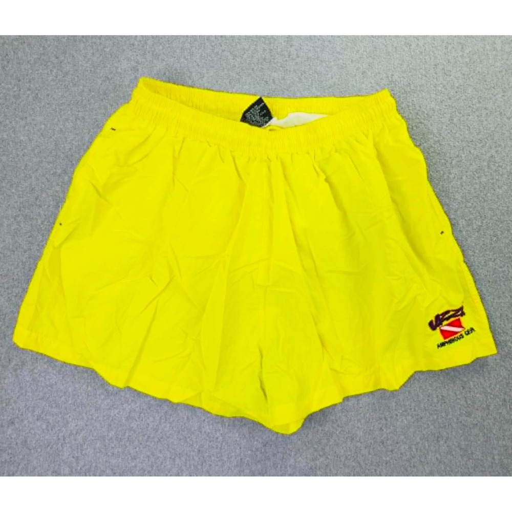 Uzzi Amphibious Gear Swim Trunks Men's Size XL Neon‎ Yellow Pool Beach Coastal
